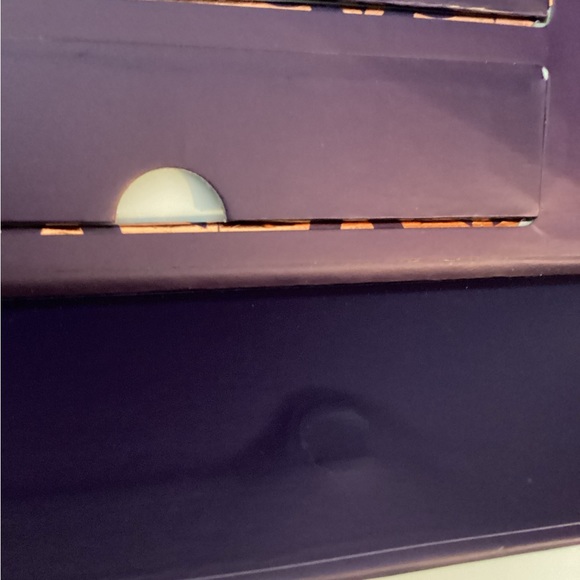 Teavana 12 Days Holiday Gift Advent Calendar Empty Box  Purple Gold Size Large - Picture 5 of 12